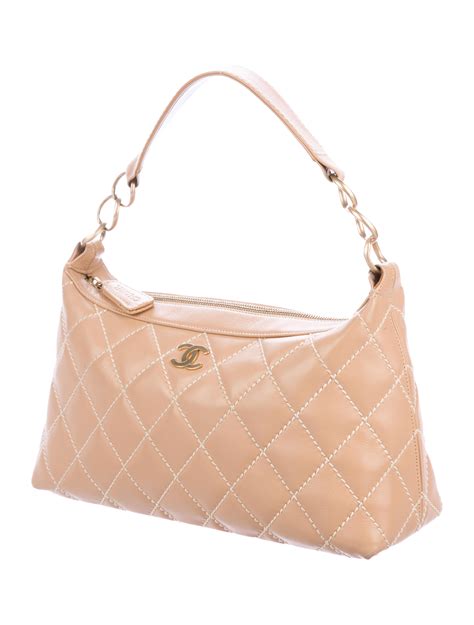 chanel surpique hobo|CHANEL.